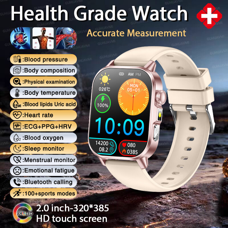 8.8% Drop: 2026 ECG+PPG Smartwatch