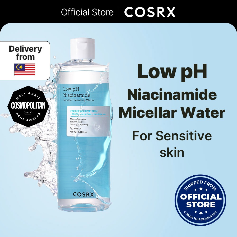 7% drop: COSRX Low pH Micellar 400ml