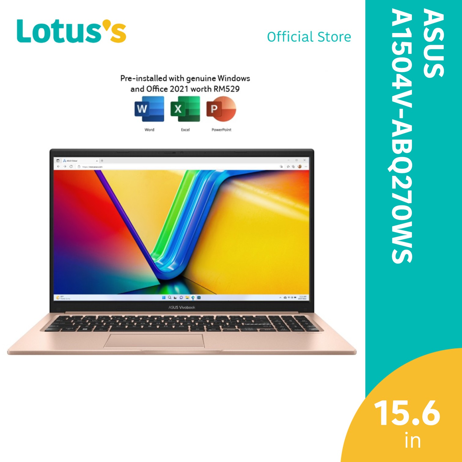 15.9% Drop: Asus Vivobook 15 FHD