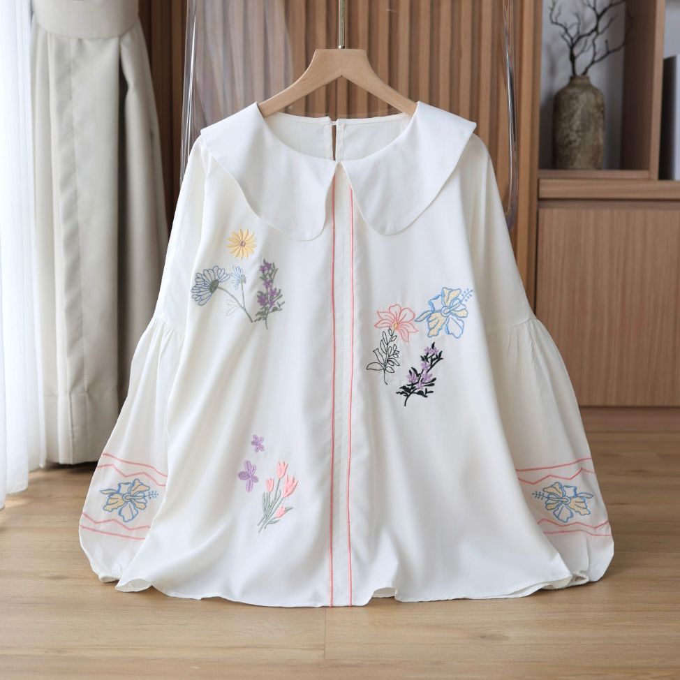 JUNE FLORAL BLOUSE EMBROIDERY