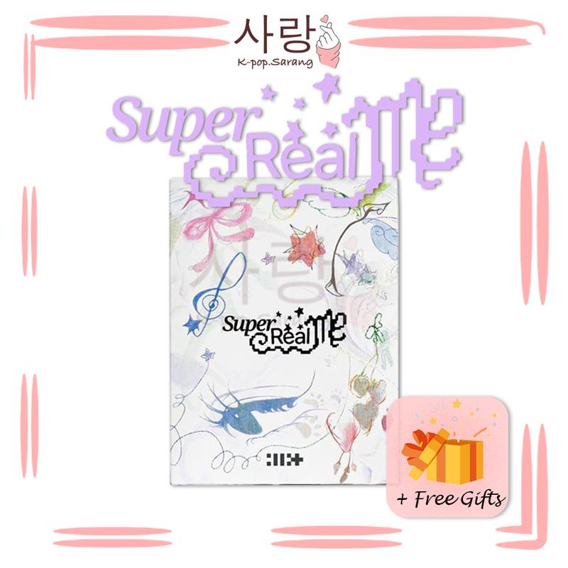 OFFICIAL ILLIT 1st Mini Album - SUPER REAL ME Weverse Version Album (QR CODE EXPIRED) Photocard Wonhee Minju Moka Iruha Yunah Photocard Kad Foto Album Photoalbum Collection Kpop Latest