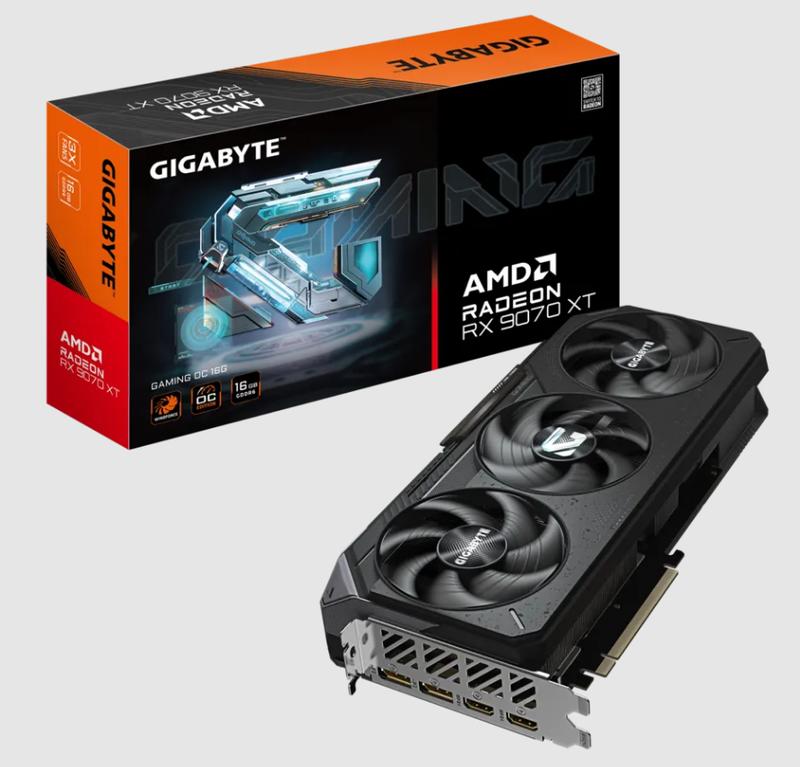 # GIGABYTE Radeon RX 9070 XT GAMING OC 16GB GDDR6 # GV-R9070XTGAMING OC-16GD