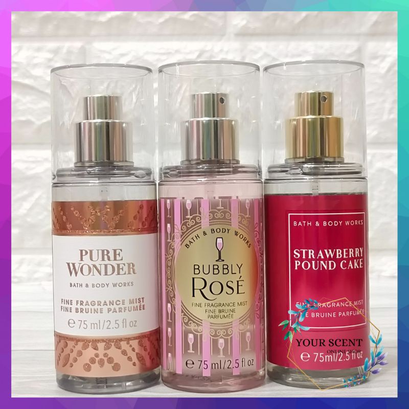 ❤Bath & Body Works❤ - Fine Fragrance Mist (Travel Size)
