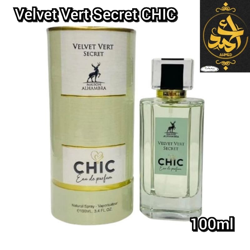 Eau de parfum Velvet Vert Secret 100ml – Maison Alhambra