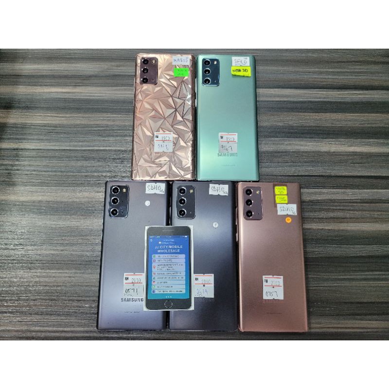 Samsung Galaxy Note 20 8GB Ram 256GB Dual Sim - Fullset