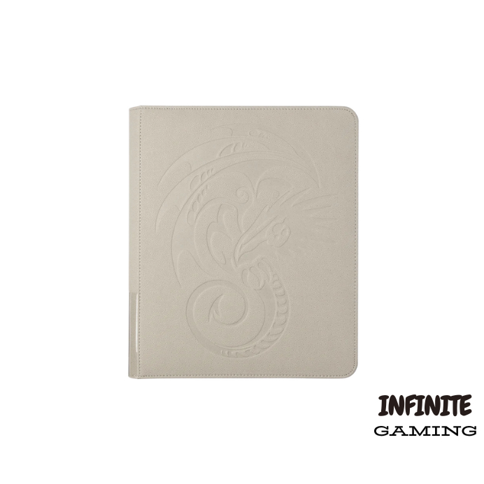 Dragon Shield Card Codex – Zipster Binder Regular (Ashen White)