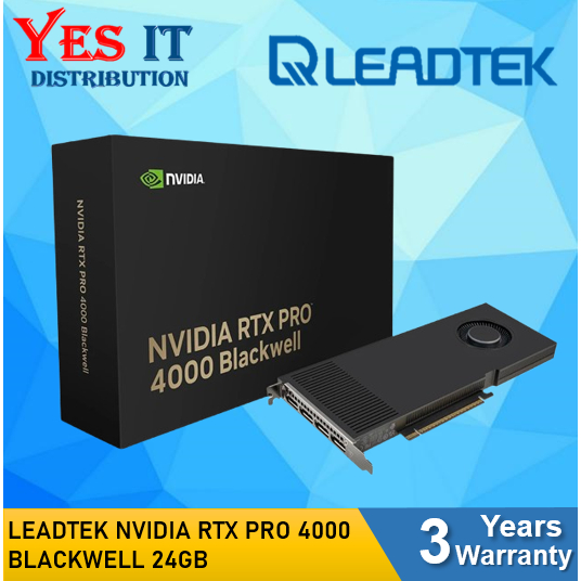 LEADTEK NVIDIA RTX PRO 4000 BLACKWELL 24GB