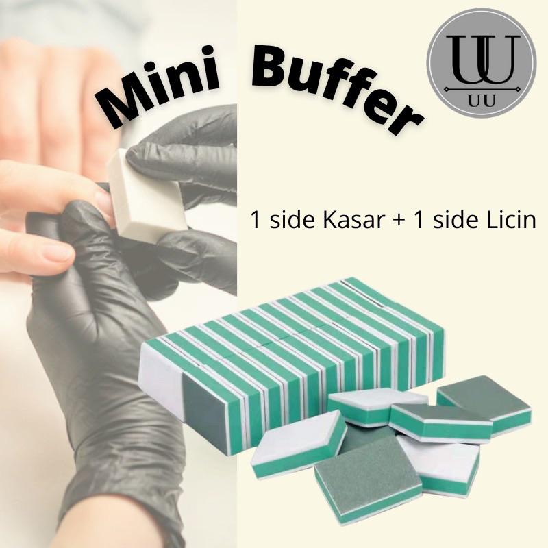 Buffer Mini Buffer Kuku Pengkilat kuku Double-sided Nail Polisher Manicure Buffer