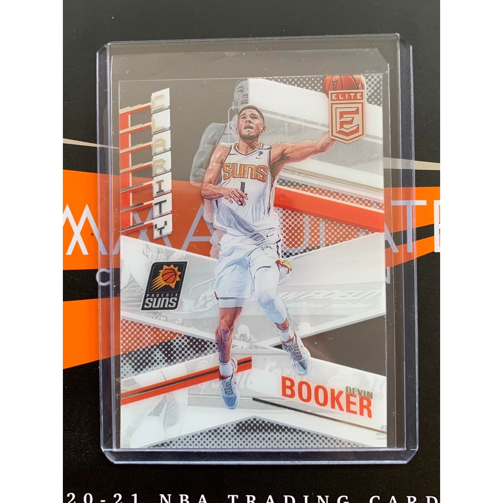 2021-22 Panini Donruss Elite Basketball Clarity Devin Booker 29 ACETATE