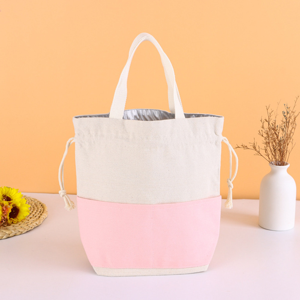 Small Reusable Cooler Bag For Lunch Box Compact Size With Large Storage Capacity Campus-grass Lunch Gathering For Students