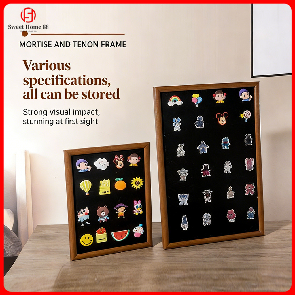 40×60CM Magnetic Blackboard Makeup Wall Retro Message Board Blackboard