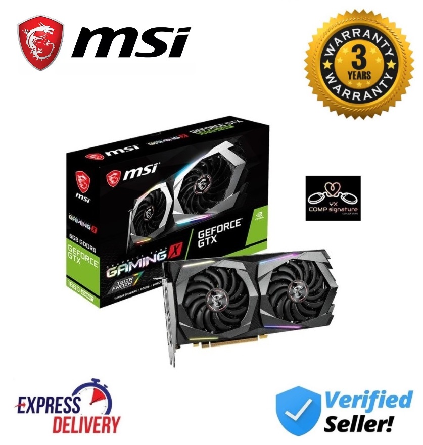 MSI GTX 1660 SUPER GAMING X 6GB GDDR6