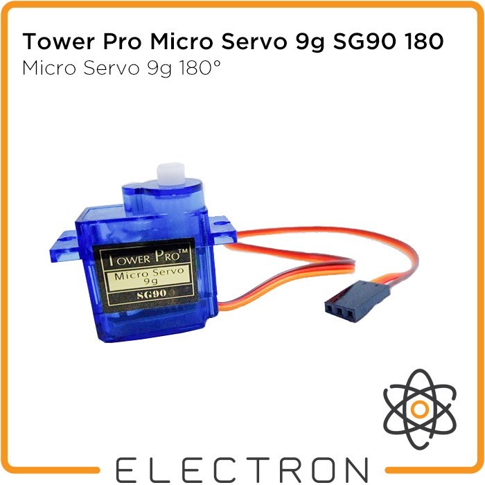 Tower Pro Micro Servo 9g SG90 180 Motor for Arduino Microcontroller RC