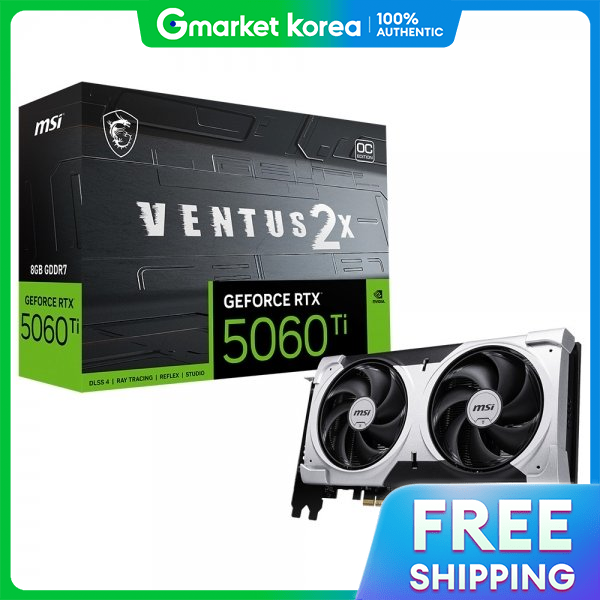 Msi Geforce Rtx 5060 Ti Ventus 2X Oc Plus D7 8Gb
