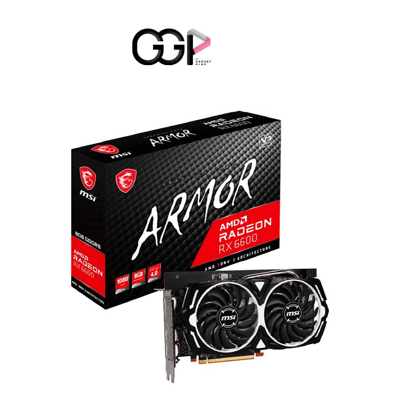 [Bangkok Express 1 Hour] MSI RADEON RX 6600 ARMOR V1 8GB GDDR6 3-Year Warranty From Thai Center