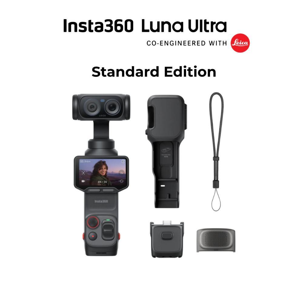 Insta360 Luna Ultra - Dual-lens 8K gimbal camera Co-Engineered With LEICA