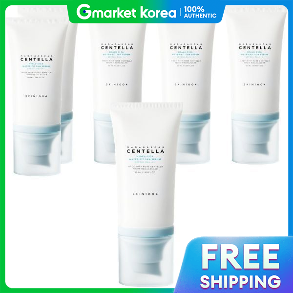 Skin1004 Centella Hyalu Cica Waterfit Sun Serum Spf50+ Pa++++ 50ml X 6
