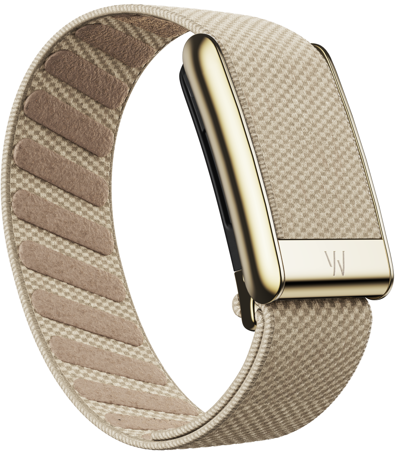 [READY STOCK] WHOOP 5.0/MG SUPERKNIT LUXE BAND (STRAP ONLY) - DUNE WITH GOLD COLOR - FAST DRYING