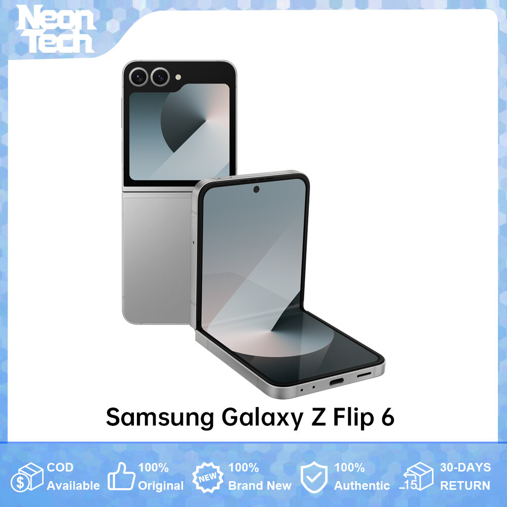 Samsung Galaxy Z Flip6 5G Cell Phone 12GB RAM+512GB ROM Single Sim Smartphone US Version
