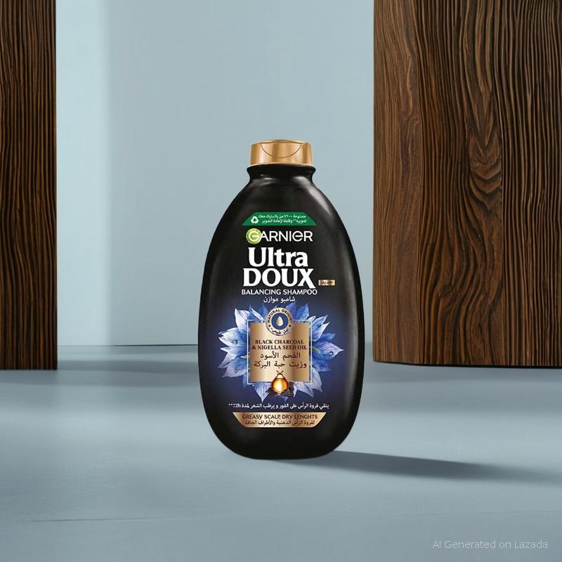 Garnier Ultra Doux balancing conditioner Black Charcoal & Nigella Seed Oil