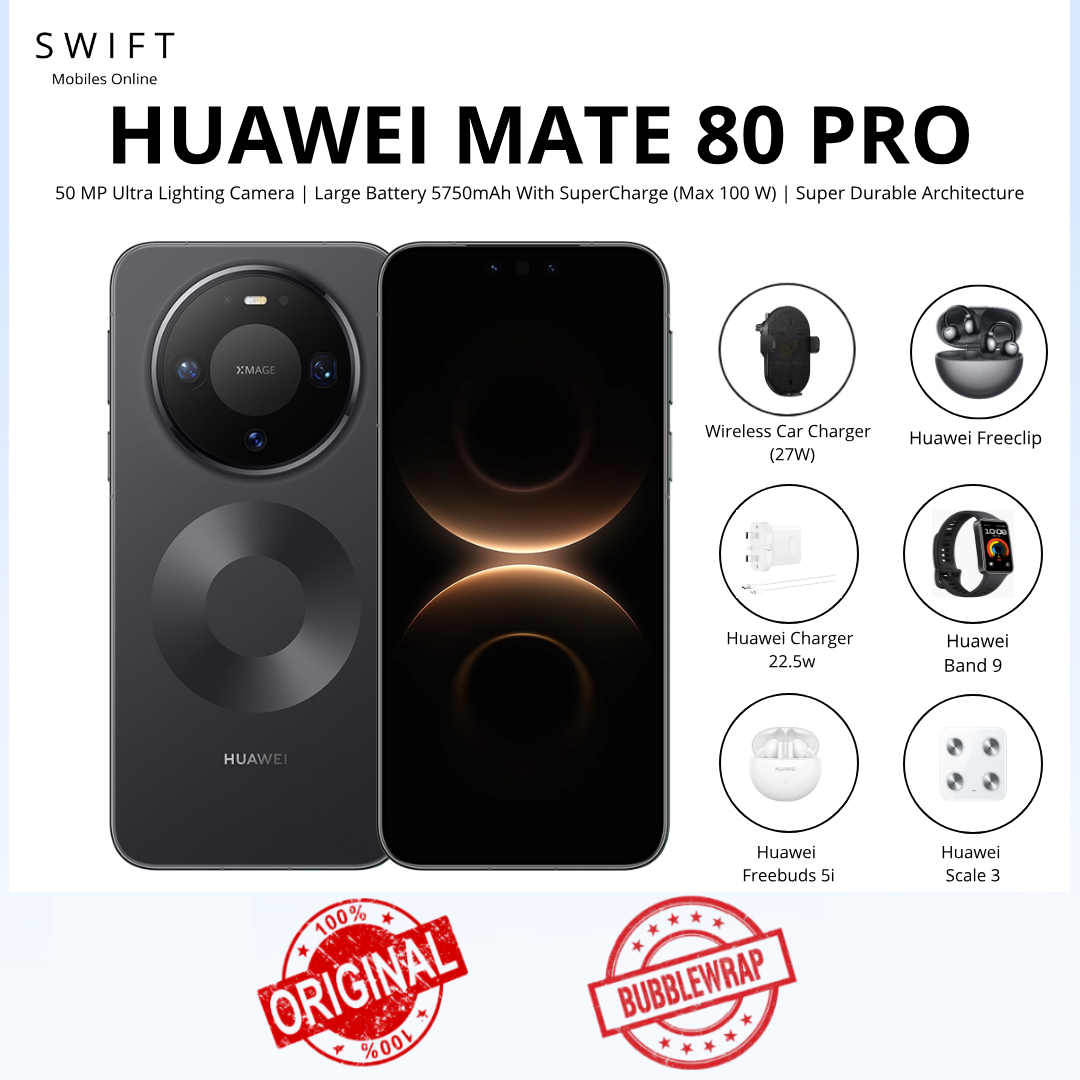 HUAWEI Mate 80 Pro | 16GB+512GB - 100% Original Malaysia