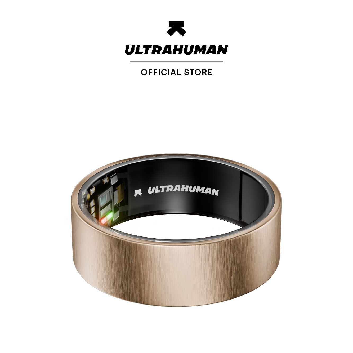 Ultrahuman Ring AIR &ndash No App Subscription Pre-Selected Size with Measurement Kit Smart Ring