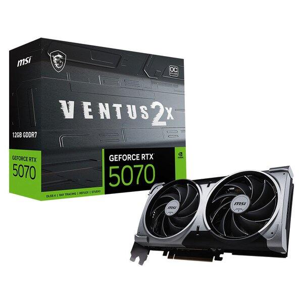 Msi Geforce Rtx 5070 Ventus 2X Oc D7 12Gb