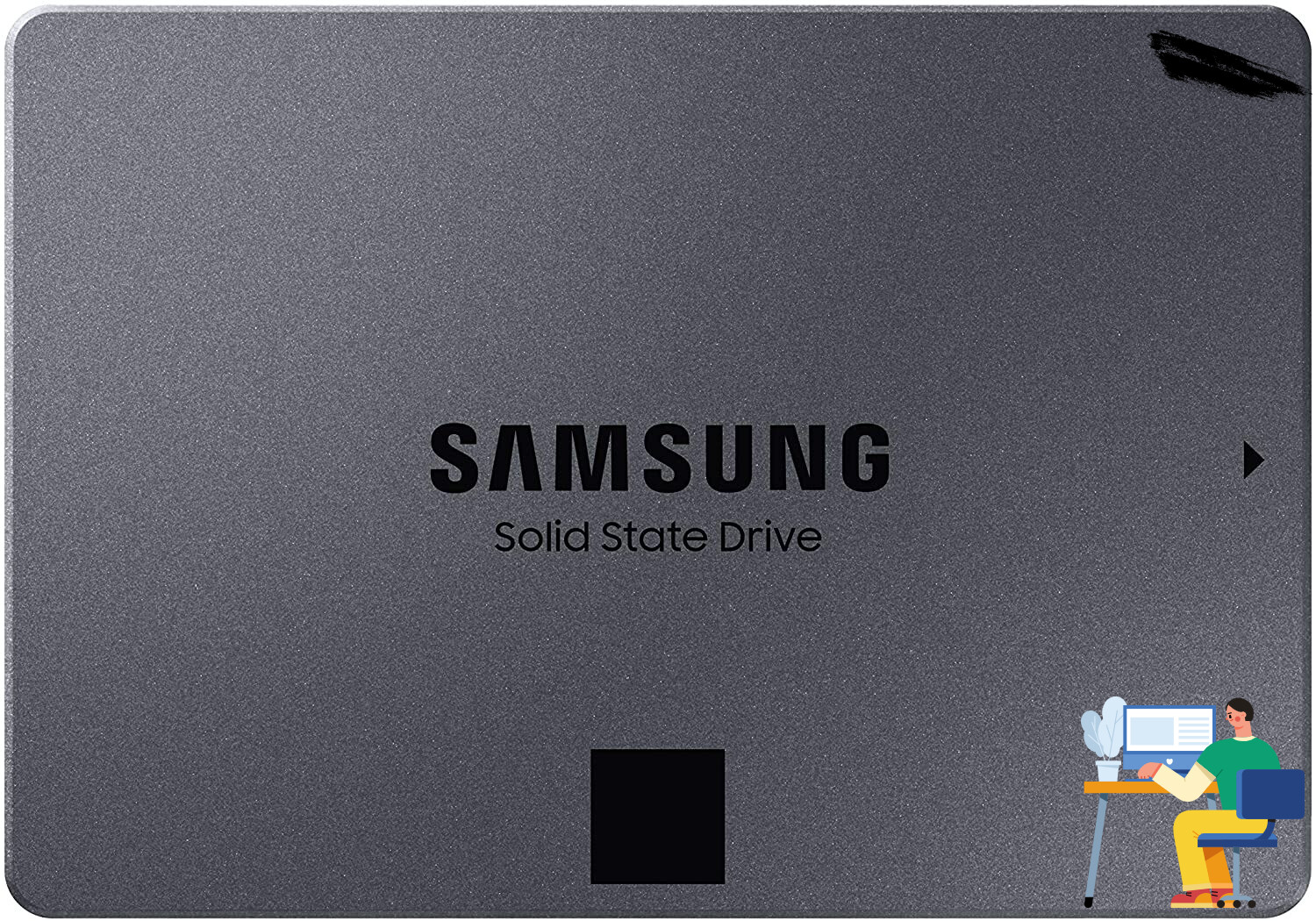 Samsung 870 QVO 2.5” SATA III Internal SSD utilizes reliable V-NAND technology providing consistent speed durable performance and energy efficiency.