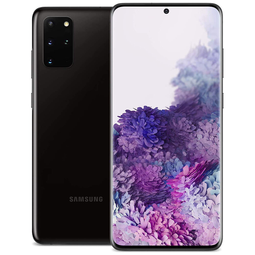 Samsung | Samsung Galaxy S20+S20 Plus Refurbished Smartphone 6.7-inch OLED 12GB RAM 128GB ROM US Version Samsung 64MP Quad Camera 4500mAh