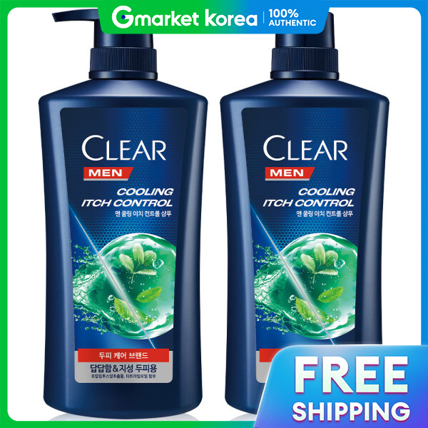 Clear | Clear Men Cool Shampoo Dandruff Scalp Care 650ml 2 Count