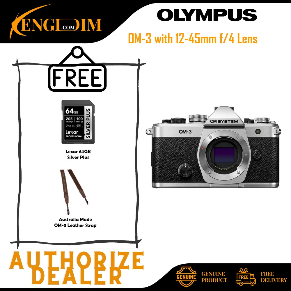 Olympus OM SYSTEM OM-3 Mirrorless Camera
