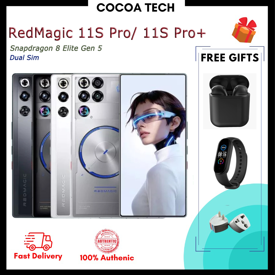 【2026】RedMagic 11S Pro+ / RedMagic 11S Pro Snapdragon 8 Elite Gen 5 6.85 inches / 7500mAh Red Magic 11s Pro SmartPhone