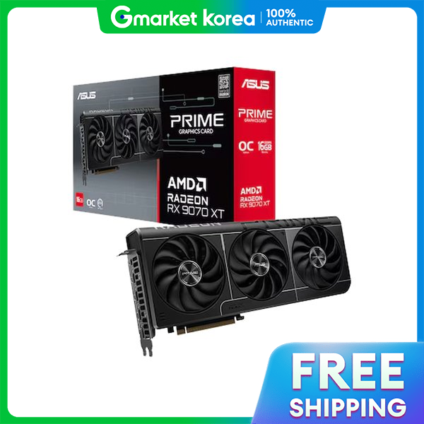 ASUS | (Asus) Asus Prime Radeon Rx 9070 Xt Oc D6 16Gb Daewon Cts