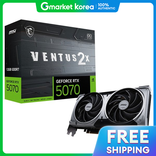 Msi Geforce Rtx 5070 Ventus 2X Oc D7 12Gb