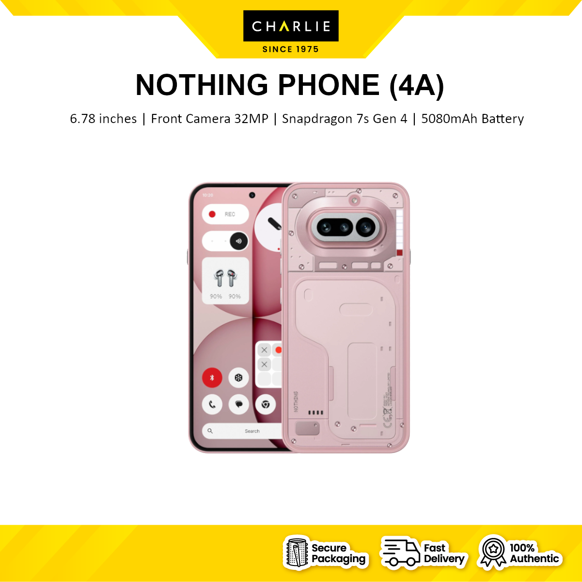 NOTHING PHONE (4A) SMARTPHONE (12GB RAM+256GB ROM) | ORIGINAL NOTHING MALAYSIA