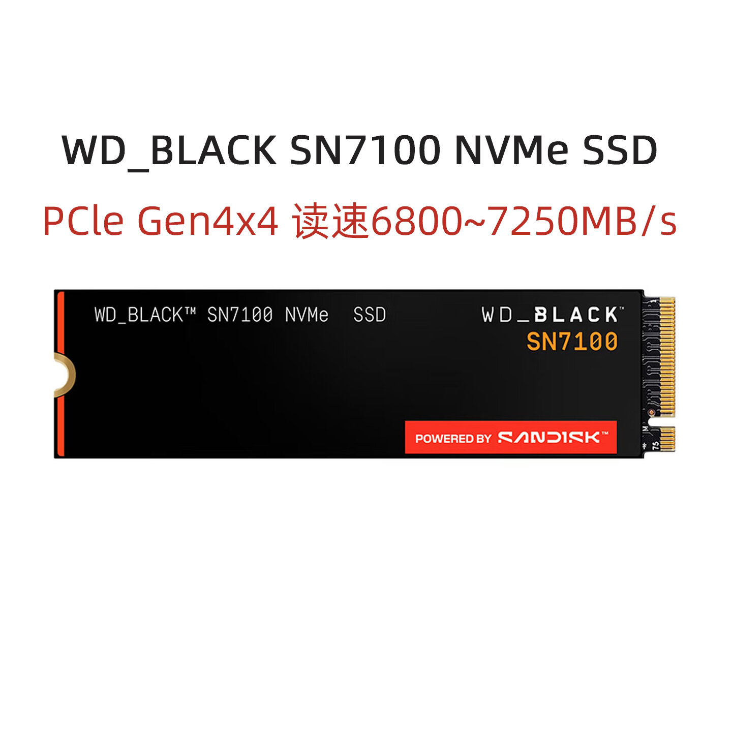 WD | Black SN7100 M.2 Desktop and Laptop SSD