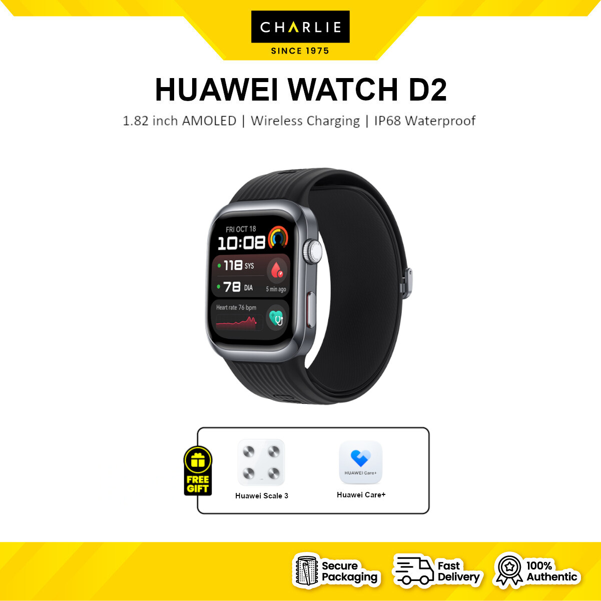 HUAWEI WATCH D2 | SMARTWATCH | ORIGINAL HUAWEI MALAYSIA