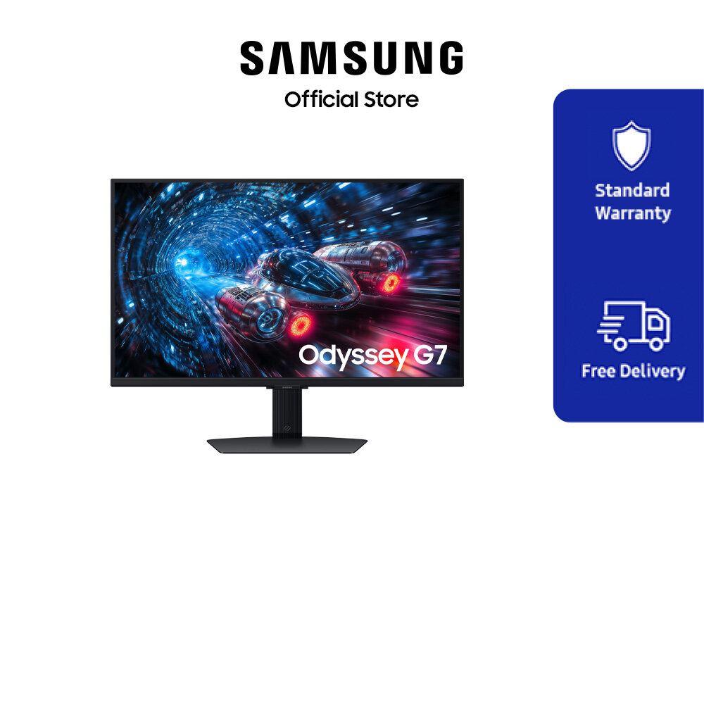 Samsung 27" Odyssey G7 G70F 4K 180Hz / FHD 360Hz Gaming Monitor |LS27FG702EEXXS