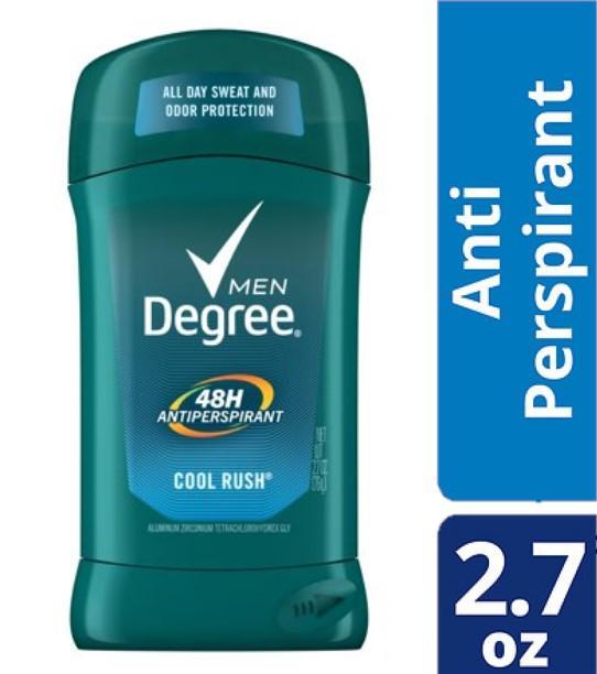Degree Men Cool Rush Deodorant Stick, With 48 Hours Anti-Perspirant, 2.7 Oz (Ready Stock In Malaysia) | Lazada Malaysia