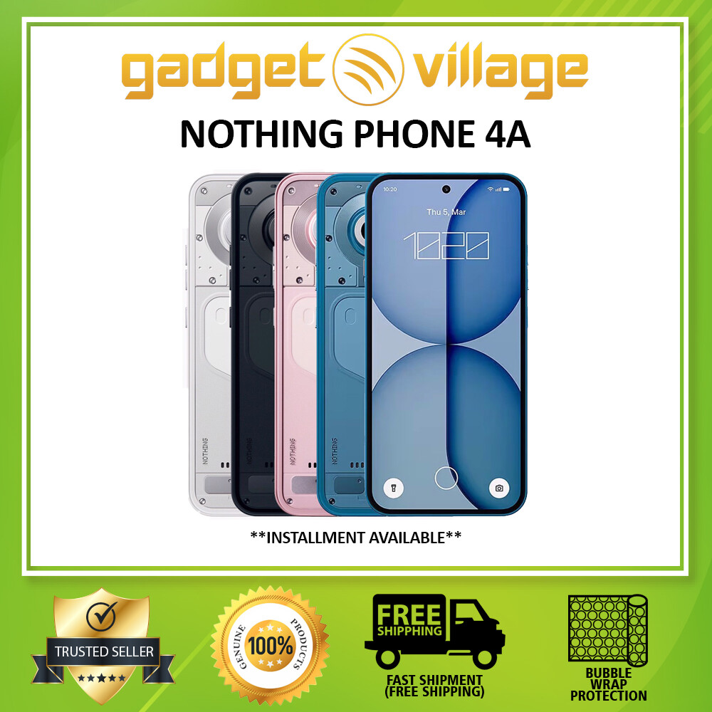 Nothing Phone 4a 256gb/12gb 5G Smartphones - Official 1 Year Nothing Malaysia Warranty