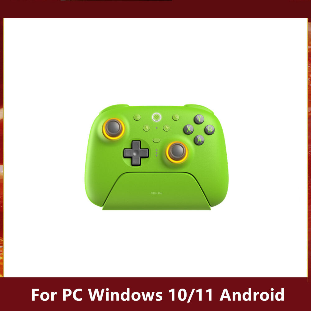 8BitDo | 8BitDo Ultimate 2 Wireless Controller for Windows 10/11 Android with TMR Joystick Switchable Triggers RGB Lighting Gamepad