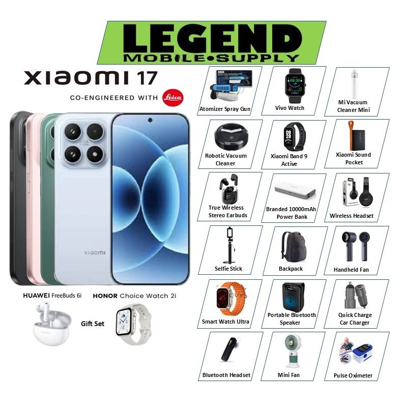 Xiaomi 17 5G | Xiaomi 15 5G | Original Malaysia Set