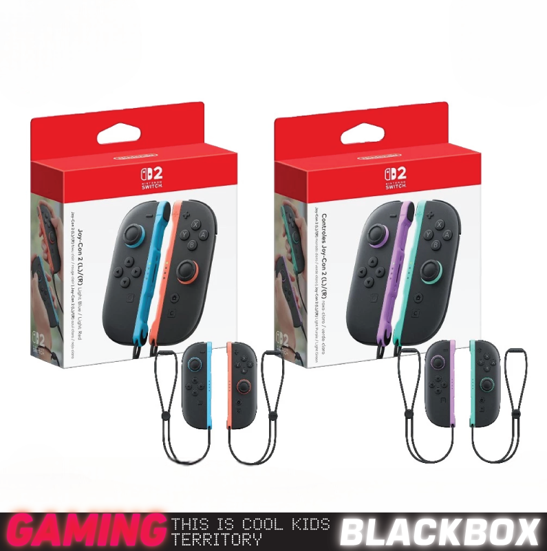 Nintendo Switch 2 Joy-Con 2 Left and Right Controller Joycon Red Blue Purple Green