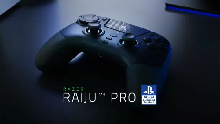 Razer Raiju V3 Pro Wireless Esports Controller for PlayStation 5 & PC -(Black/White) | Lazada Malaysia