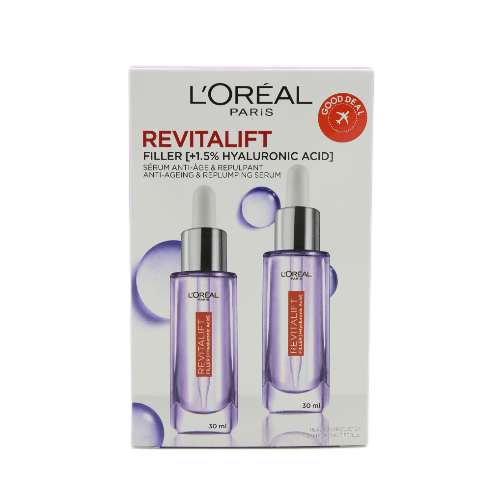 LOREAL The Revitalift Filler Serum Duo 30ml*2pcs