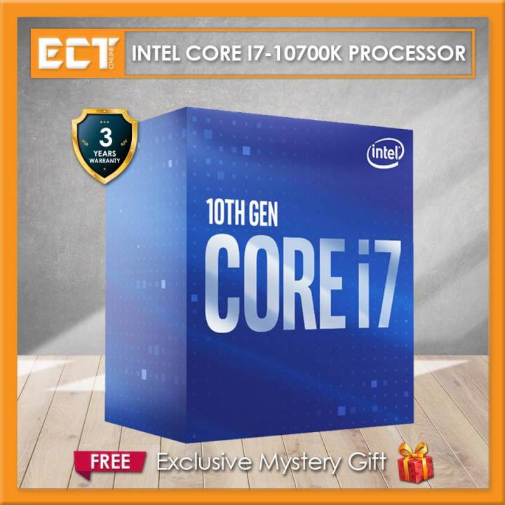 Intel Core i7-10700K Desktop Processor (5.10GHz, 16MB Smart Cache, 8 Cores, 16 Threads, LGA 1200 Socket) | Lazada Malaysia