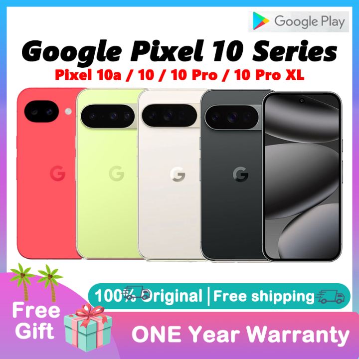 Google Pixel 10 Pro Smartphone / Pixel 10 Pro XL / Pixel 10 / Pixel 10A | Google Tensor G5 6.8"/6.3" 5200/4870/4970mAh 45W/30W Google Phone | Lazada Malaysia
