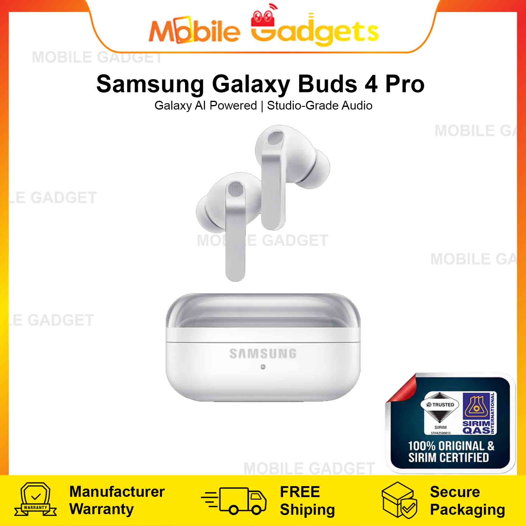 Samsung Galaxy Buds 4 / Buds 4 Pro | Original Malaysia New Set