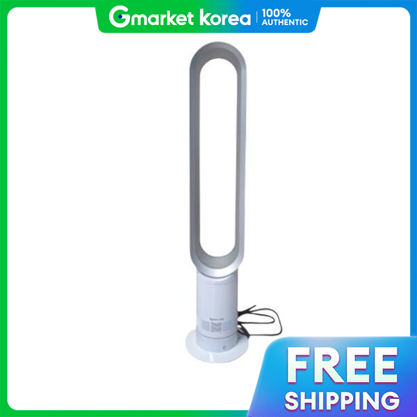 ART BOX | Artbox/Dyson Am07 (White/Silver) Bladeless Oval Fan