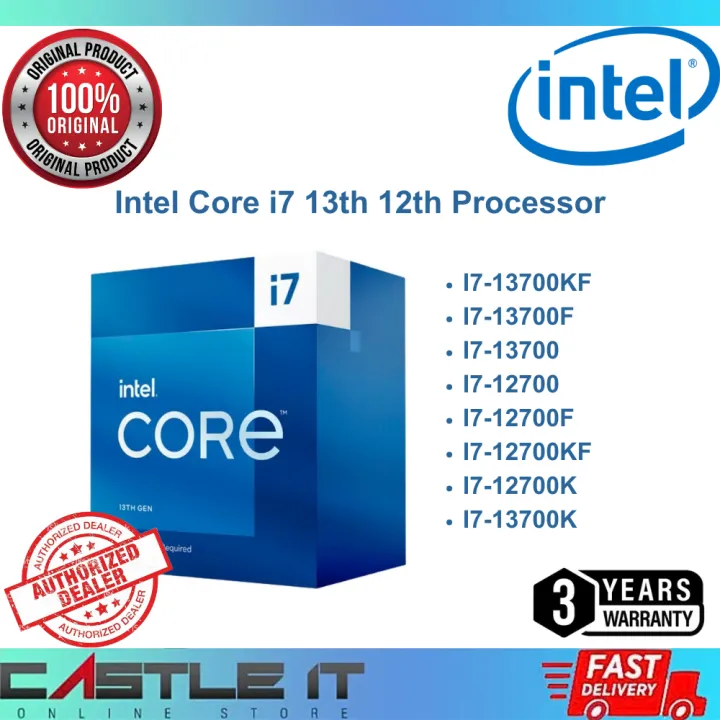 Intel Core i7-12700 / 12700F / 12700K 12th Gen LGA1700 Gaming Processor | Lazada Malaysia